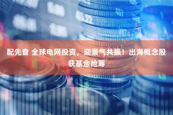 配先查 全球电网投资，迎景气共振！出海概念股获基金抢筹